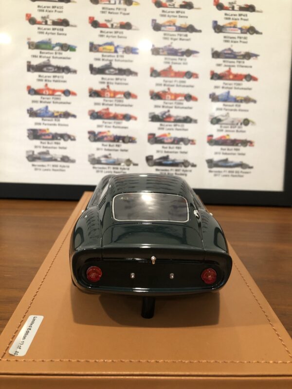 Tecnomodel Car Model 1/18 Ferrari 275 GTB/C Competizione 1965 British GP Racing Green LTD 40 pcs - Image 3