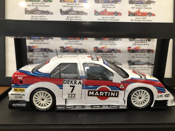 Model Car Werk83 1/18 Alfa Romeo 155 V6 TI DTM/ITC 1995 #7 N. Nannini - Image 3