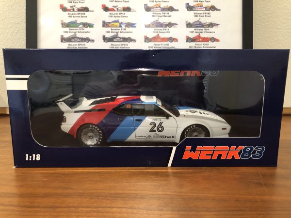 WRK83 1/18 BMW M1 ProCar#26 BMW M1 ProCar series 1979 Jacques Laffite - Image 6