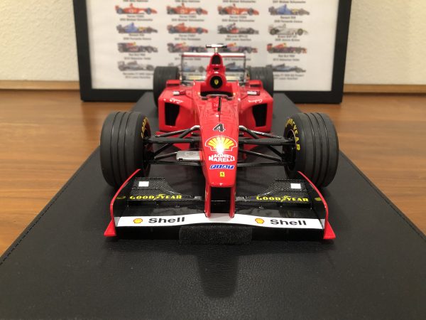 1/12 GP Replicas Ferrari F300 #4 Eddie Irvine 2nd Italy GP Monza 1998 - Image 3