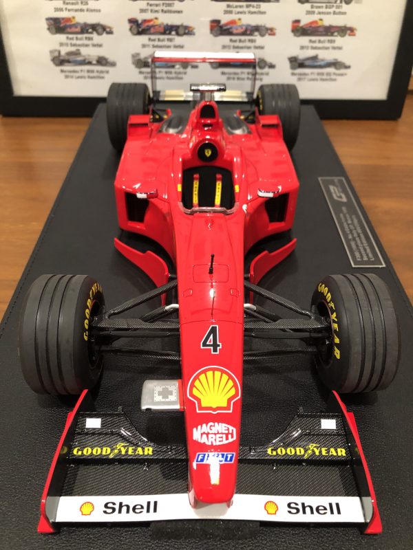 1/12 GP Replicas Ferrari F300 #4 Eddie Irvine 2nd Italy GP Monza 1998 - Image 4