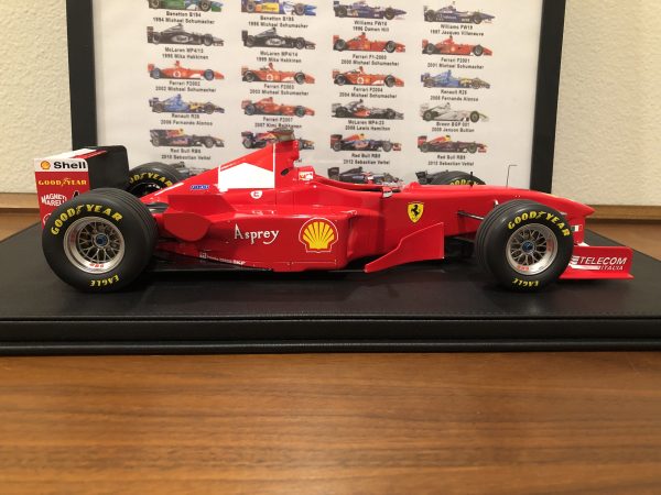 1/12 GP Replicas Ferrari F300 #4 Eddie Irvine 2nd Italy GP Monza 1998 - Image 2