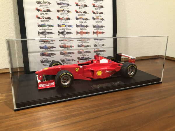 1/12 GP Replicas Ferrari F300 #4 Eddie Irvine 2nd Italy GP Monza 1998 - Image 6