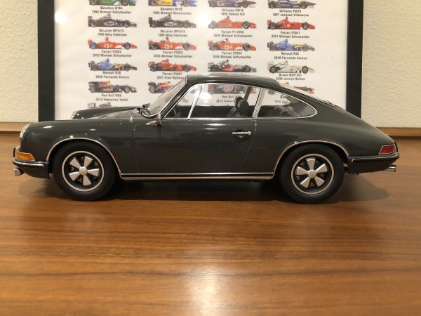 Porsche Mini car 1/12 911 S NOREV 1/12 S COUPE 1972 SLATE GRAY