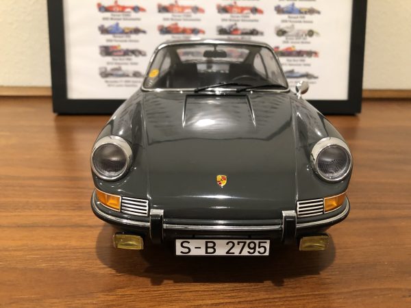 Porsche Mini car 1/12 911 S NOREV 1/12 S COUPE 1972 SLATE GRAY - Image 3