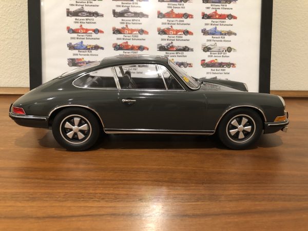 Porsche Mini car 1/12 911 S NOREV 1/12 S COUPE 1972 SLATE GRAY - Image 2