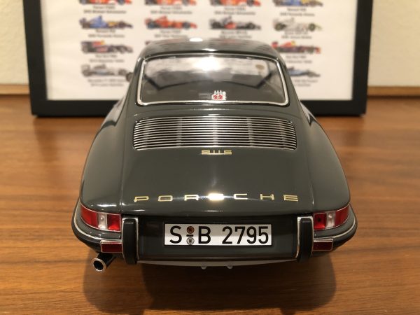 Porsche Mini car 1/12 911 S NOREV 1/12 S COUPE 1972 SLATE GRAY - Image 4