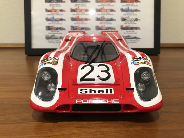 NOREV - 1/12 - PORSCHE - 917K 4.9L TEAM SALZBURG N 23 WINNER 24h LE MANS 1970 HANS HERRMANN - RICHARD ATTWOOD - RED WHITE - Image 3