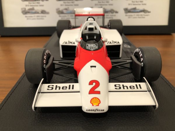 GP-REPLICAS - 1/18 - McLAREN - F1 MP4/2C N 2 SEASON 1986 KEKE ROSBERG - WITH SHOWCASE - WHITE RED - Image 4