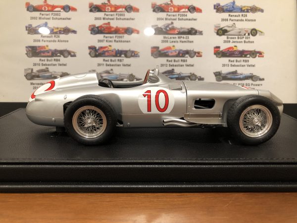 1/18 GP Replicas W196 Open wheel 1955 #10- Belgian Gran Prix Winner - M.Fangio, OPENING HOOD - Image 2