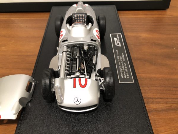 1/18 GP Replicas W196 Open wheel 1955 #10- Belgian Gran Prix Winner - M.Fangio, OPENING HOOD - Image 5