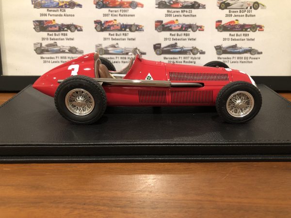 1/18 GP Replicas 1950 Luigi Fagioli Alfa Romeo 158 #3 2nd British GP Formula 1 - Image 2