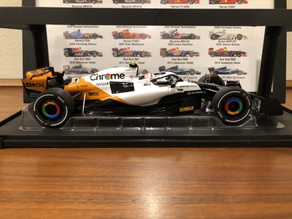 F1 model Solido 1/18 McLaren MCL60 Great Monaco GP 2023 #4 L. Norris - Image 2