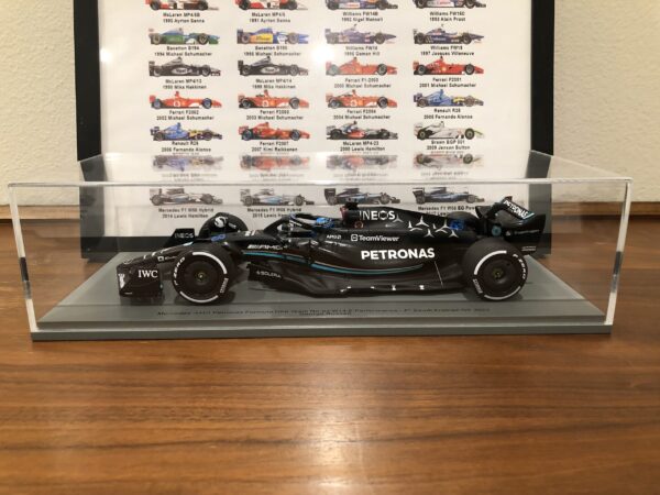 1/18 Spark 2023 Formula 1 Mercedes-AMG Petronas F1 W14 E Performance No.63 Mercedes-AMG Petronas Formula One Team George Russell 4th Saudi Arabian GP - Image 2