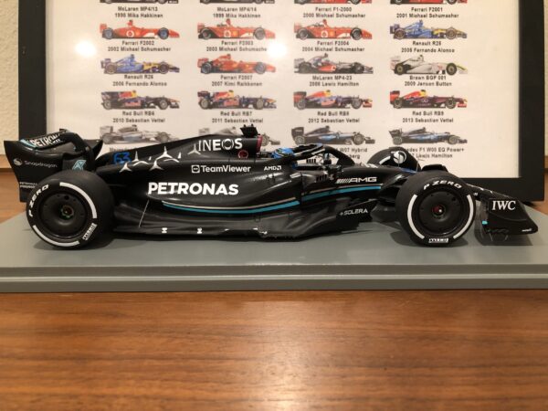 1/18 Spark 2023 Formula 1 Mercedes-AMG Petronas F1 W14 E Performance No.63 Mercedes-AMG Petronas Formula One Team George Russell 4th Saudi Arabian GP - Image 5