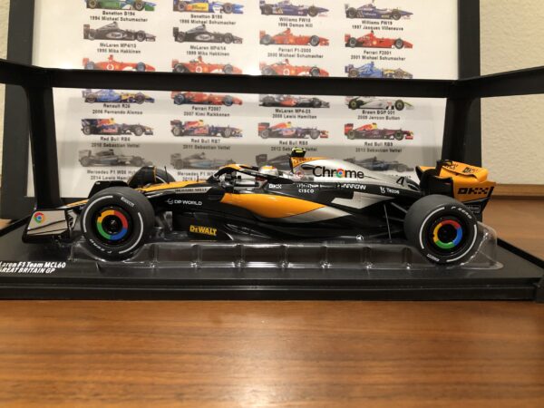 F1 model Solido 1/18 McLaren MCL60 Great Britain GP 2023 #4 L. Norris