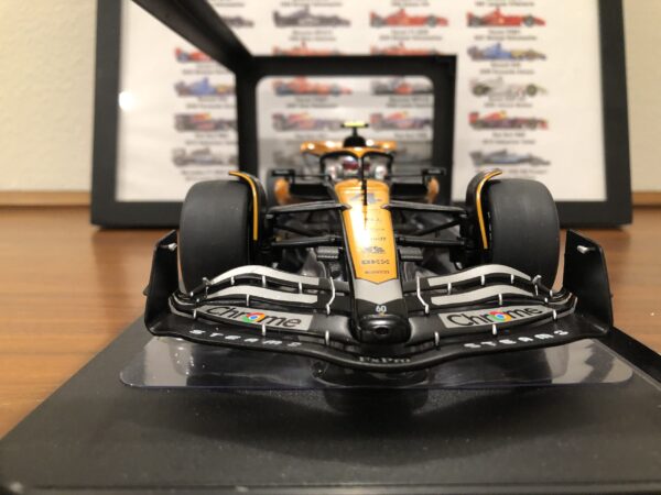 F1 model Solido 1/18 McLaren MCL60 Great Britain GP 2023 #4 L. Norris - Image 2