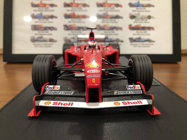 1/18 GP Replicas 1999 Formula 1 Michael Schumacher Ferrari F399 #3 Winner Monaco GP Car Model with Figure - Image 4