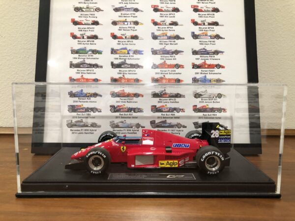 1/18 GP Replicas 1986 Formula 1 Stefan Johansson Ferrari F1/86 #28 3rd Austria GP - Image 5