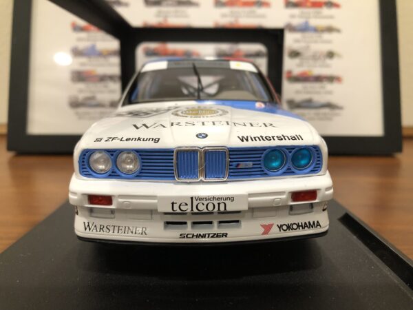 Solid o 1:18 BMW E30 M3 WHITE #36 SOPER DTM 1989 - Image 3