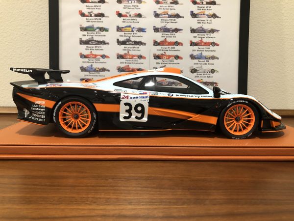 1/12 TopMarques 1997 McLaren F1 GTR Longtail #39 24h LeMans Gulf Team Davidoff McLaren Ray Bellm, Andrew Gilbert-Scott, Masanori Sekiya - Image 2