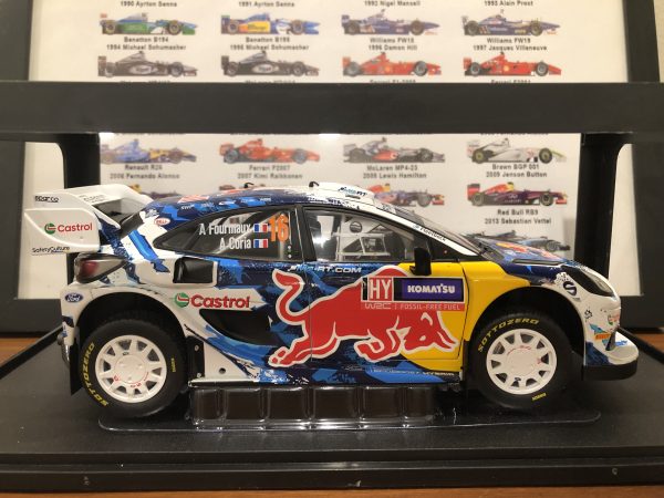 1/18 Solido 2024 Ford Puma Rally 1 #16 Fourmaux, Coria Rally Sweden - Image 2