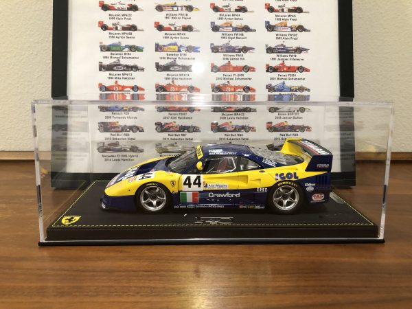 1/18 BBR 1996 Ferrari F40 LM Le Mans Team #44 Ennea Igol - Image 5