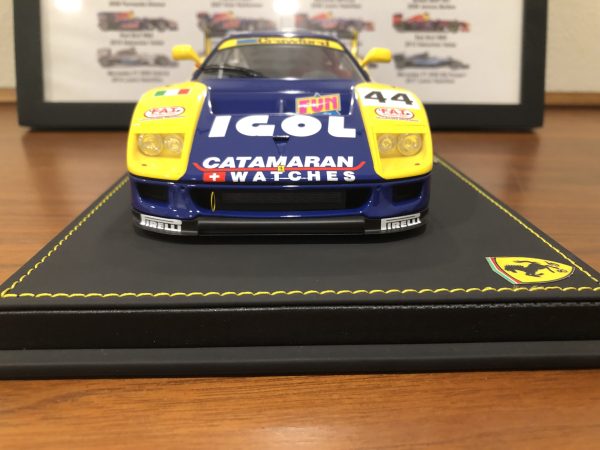 1/18 BBR 1996 Ferrari F40 LM Le Mans Team #44 Ennea Igol - Image 3