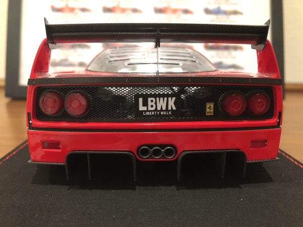 1/18 INNO MODEL Ferrair LBWK F40 Red - Image 3