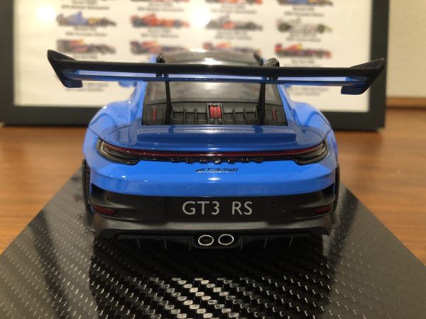 AI Model Car 1/18 Porsche 911 (992) GT3 RS Blue Ltd. 46 pcs - Image 4