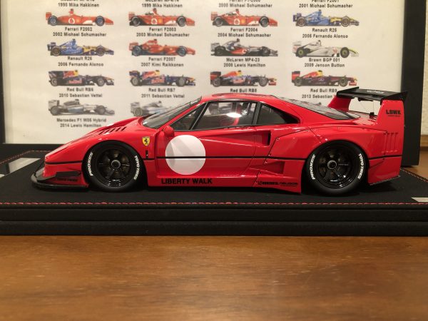 1/18 INNO MODEL Ferrair LBWK F40 Red