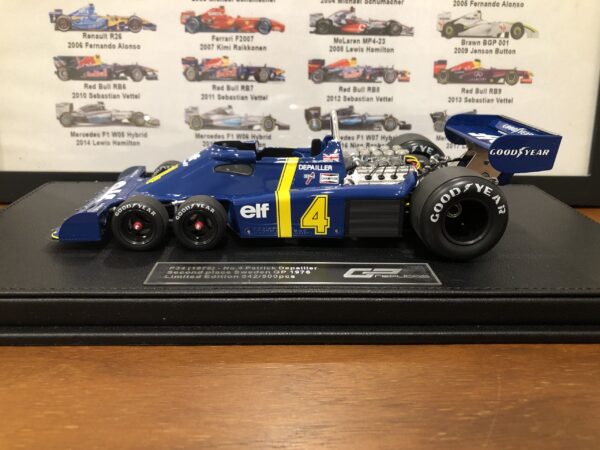 1/18 GP Replicas 1976 Formula 1 Patrick Depailler Tyrrell P34 #4 2nd Sweden GP