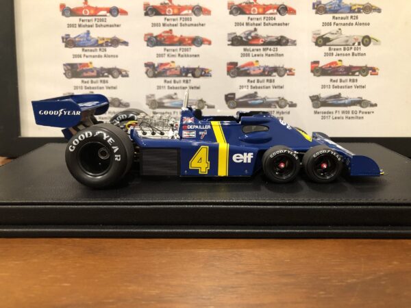 1/18 GP Replicas 1976 Formula 1 Patrick Depailler Tyrrell P34 #4 2nd Sweden GP - Image 2