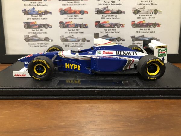 1/18 GP Replicas 1997 Williams Renault FW19 4 F1 Heinz Harald Frentzen Car Model