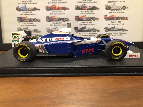 1/18 GP Replicas 1997 Williams Renault FW19 4 F1 Heinz Harald Frentzen Car Model - Image 2