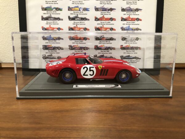 BBR 1/18 Ferrari 250 GTO V12 #25 24H LeMans 1964 - Image 5