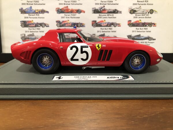 BBR 1/18 Ferrari 250 GTO V12 #25 24H LeMans 1964 - Image 2