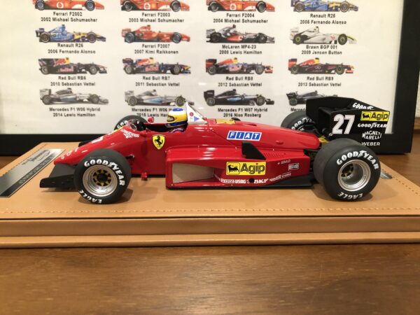 1/18 Ferrari 156-85 #27 1985 Canada GP Michele Alboreto Limited Edition 110 Pieces